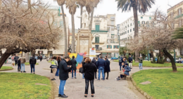 Piazza Vittoria tirata a lucido