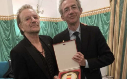 Manfredi incontra Bono Vox al Teatro San Carlo