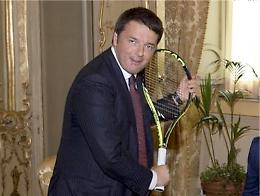 Renzi a New York per la finale di tennis, Lega e FI: «Spot elettorale»