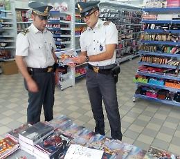 Materiale per la scuola cinese, è pericoloso: scatta il sequestro