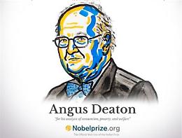 Premio Nobel <br>per l'Economia <br>a Angus Deaton
