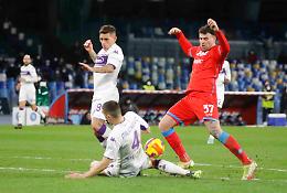 Figuraccia Napoli, la Fiorentina ne fa 5