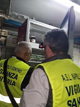 Riviera di Chiaia: chiusi due ristoranti, sanzioni per 16.500 euro