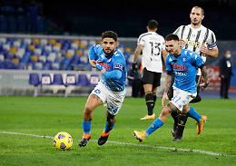 Napoli-Juventus 1-0, cento volte Lorenzo Insigne 