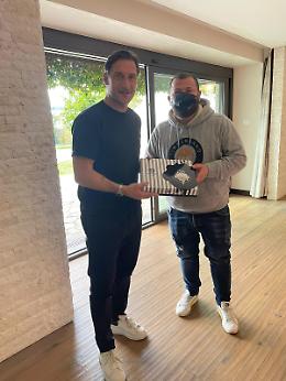 Anche Totti festeggia il compleanno della figlia Isabel con i dolci di Ciro Poppella