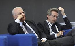 De Luca: «Napoli cresce grazie a Regione». Manfredi: «Sono soldi dei cittadini»