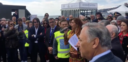 Gelo tra  Dema e De Luca sul Lungomare: il sindaco non applaude il governatore
