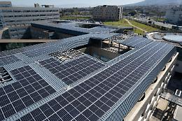 Ospedale del mare, installato impianto fotovoltaico