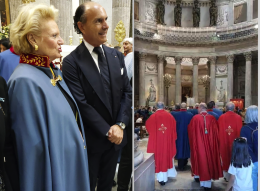 Beatrice di Borbone ordina 22 nuovi Cavalieri Costantiniani a Napoli