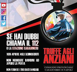 Anziana truffata da "finto nipote" a Gragnano, preso 19enne