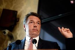 Renzi: "Maggioranza c'è e non con Salvini"