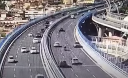 In retromarcia su Tangenziale, multa da 944 e -20 punti sulla patente