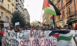 Israele-Hamas, a Napoli corteo pro Palestina