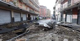 Voragine ai Ponti Rossi, famiglie evacuate