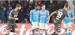 Napoli, stop su due pali: l’Empoli è più fortunato e si porta via i tre punti