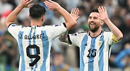 Mondiali, Messi porta l'Argentina in finale: 3-0 alla Croazia con un gol e due assist