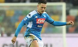 Napoli: Zielinski negativo, Rui e Osimhen in gruppo