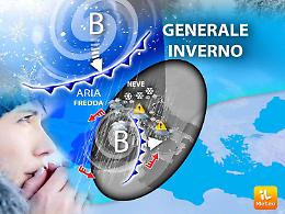 Ecco l'inverno, maltempo con piogge forti e temperature giù: da quando, la mappa