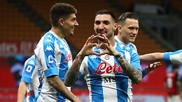 Milan-Napoli 0-1, gli azzurri espugnano San Siro e si rilanciano in classifica 