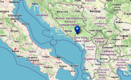 Terremoto 5.5 in Montenegro, scossa avvertita anche in Italia