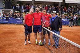Tennis & Friends, oltre 50mila visitatori: vincono Bonolis e Ghione