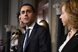 Di Maio: «Chiesto altro tempo a Mattarella»