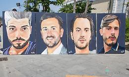 Ponte Morandi, Torre del Greco ricorda i suoi ragazzi con un murales