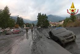 Esonda torrente, frana su Bardonecchia