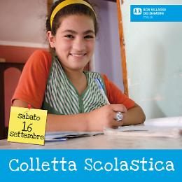 Sos Villaggi dei bambini, colletta scolastica per i piccoli in difficoltà
