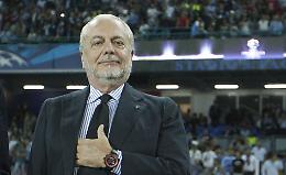 De Laurentiis torna a Castelvolturno per caricare il Napoli