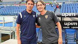 Benevento-Lazio, la sfida dei fratelli Inzaghi: «Avversari solo per 90 minuti»
