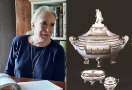 Angela Carola Perotti: «Così imbandivano le mense dei re»
