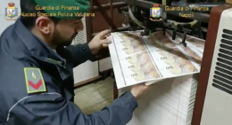 Scoperta stamperia clandestina, sequestrati 36 milioni di euro falsi