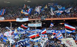 Cori contro il Napoli, multa da 20mila euro e diffida alla Samp