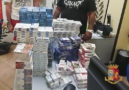 Sequestrati 14 chili di sigarette a Ponticelli, due arrestati e un denunciato