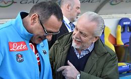 De Laurentiis: «Tradito da Sarri, io e Gattuso due guerrieri»