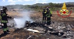 Ultraleggero precipita, morti i due piloti