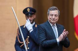 Draghi: «Viviamo fase decisiva per il futuro dell'Italia»