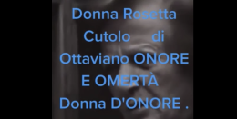 «Donna d'onore», in rete omaggi a Rosa Cutolo