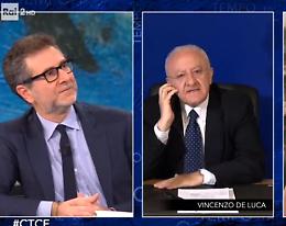 De Luca: «Campania zona rossa, il ministero chiarisca»