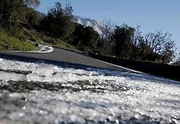 Neve sul Vesuvio, temperature in ulteriore calo