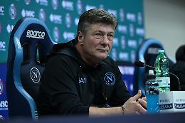 Mazzarri: "Parlerò con Osimhen e lo valuterò. Per il posto Champions nessuna tabella"