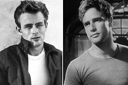 Marlon Brando <br>e James Dean erano amanti, una storia tra sesso <br>e violenza