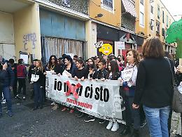 Marcia anticamorra a San Giovanni a Teduccio
