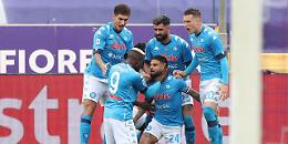 Fiorentina-Napoli 0-2, gli azzurri espugnano il Franchi e la Champions ora è vicinissima