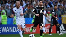 Mondiale, girone D: parte male l'Argentina, 1-1 con l'Islanda