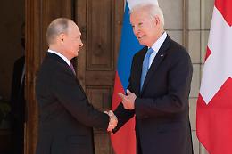 Biden-Putin, summit a Ginevra. Accordo su rientro degli ambasciatori