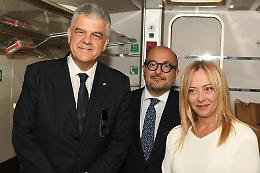 Da Roma a Pompei in meno di 2 ore, Meloni inaugura treno Frecciarossa diretto