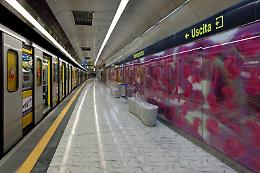 Metro 1 ferma, hanno rubato i cavi di rame