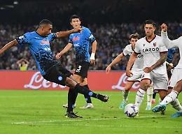 Tris del Napoli contro il Bologna, al Maradona finisce 3-2 per i partenopei  